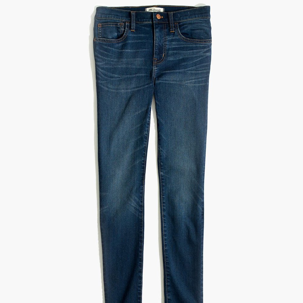 Nearly New Madewell Roadtripper Skinny Jeans in Orson Wash